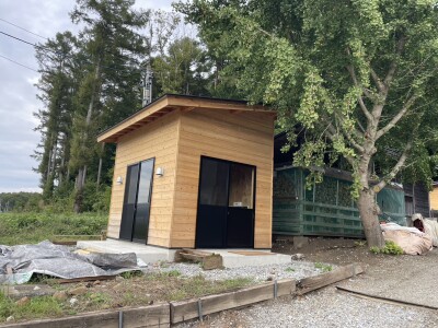 窯小屋施工後①